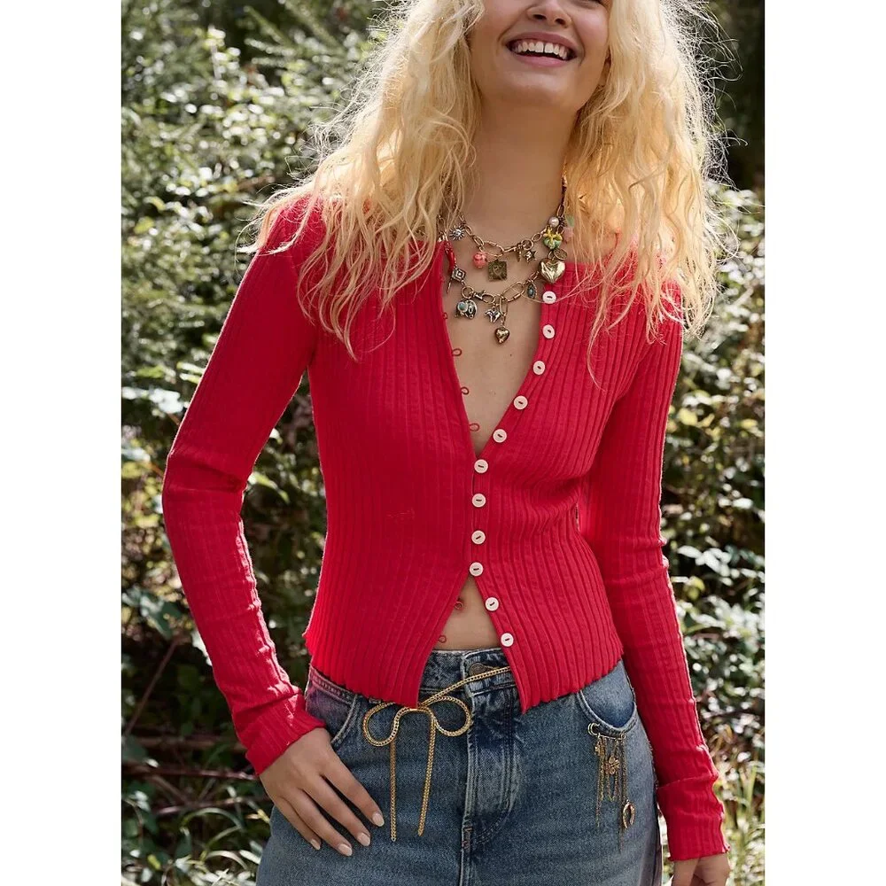 Free People effortless red